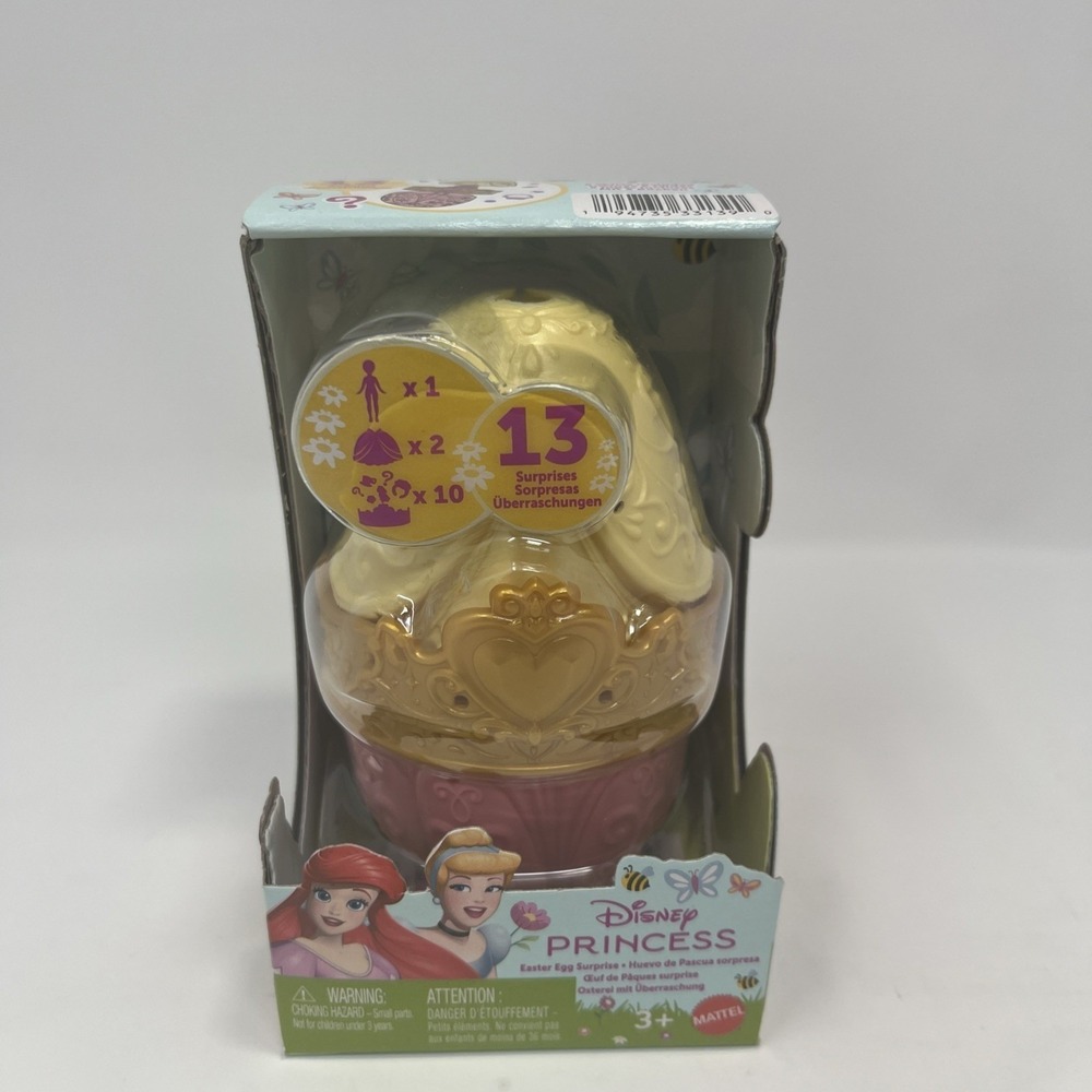 Disney Princess Easter Egg Surprise Small Doll with Skirts & 10 Accessories NEW